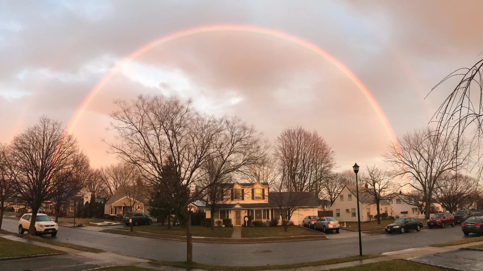 Calm after the storm - Rainbows on Jan. 24