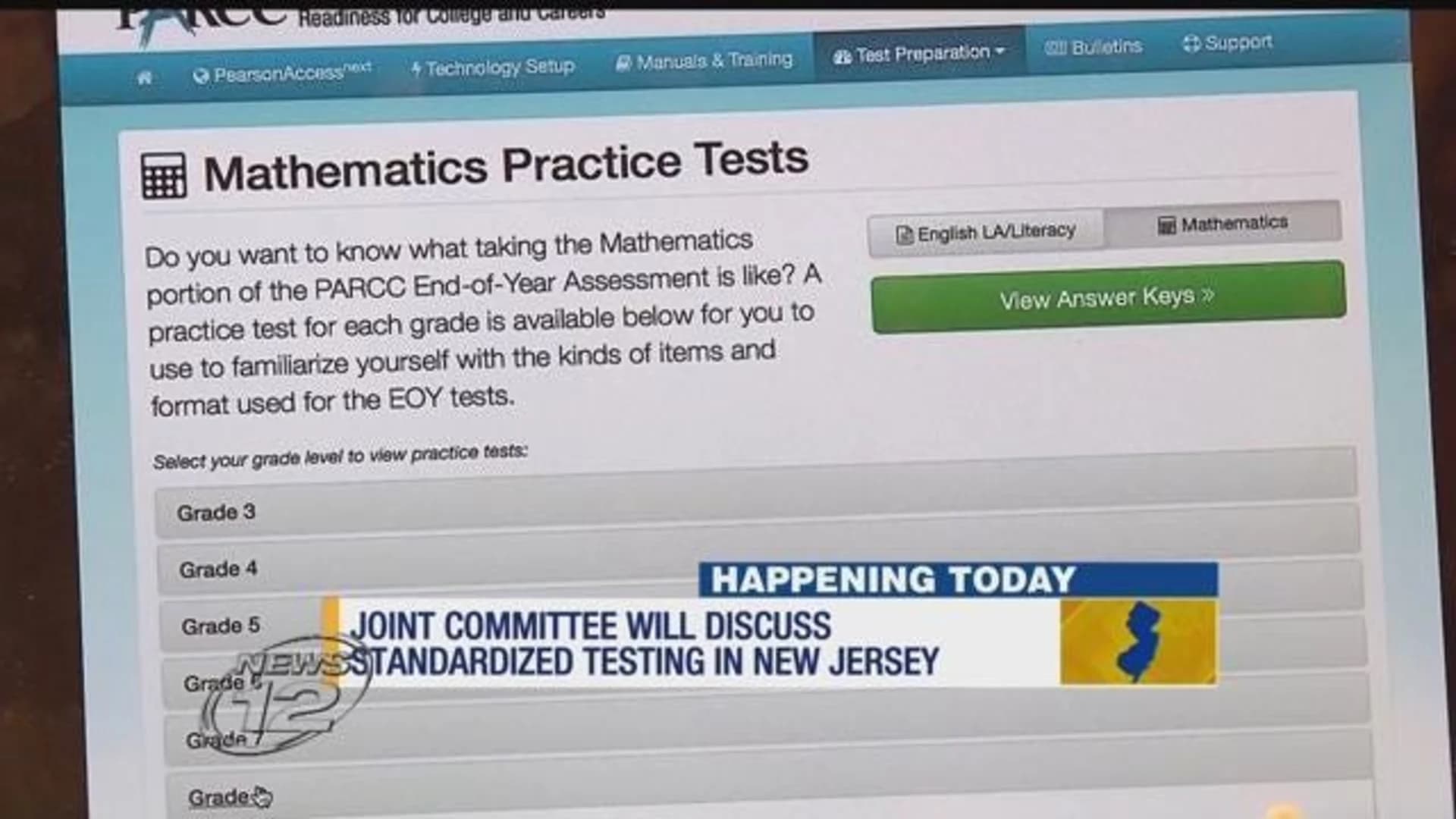 Joint committee discusses future of standardized testing in NJ
