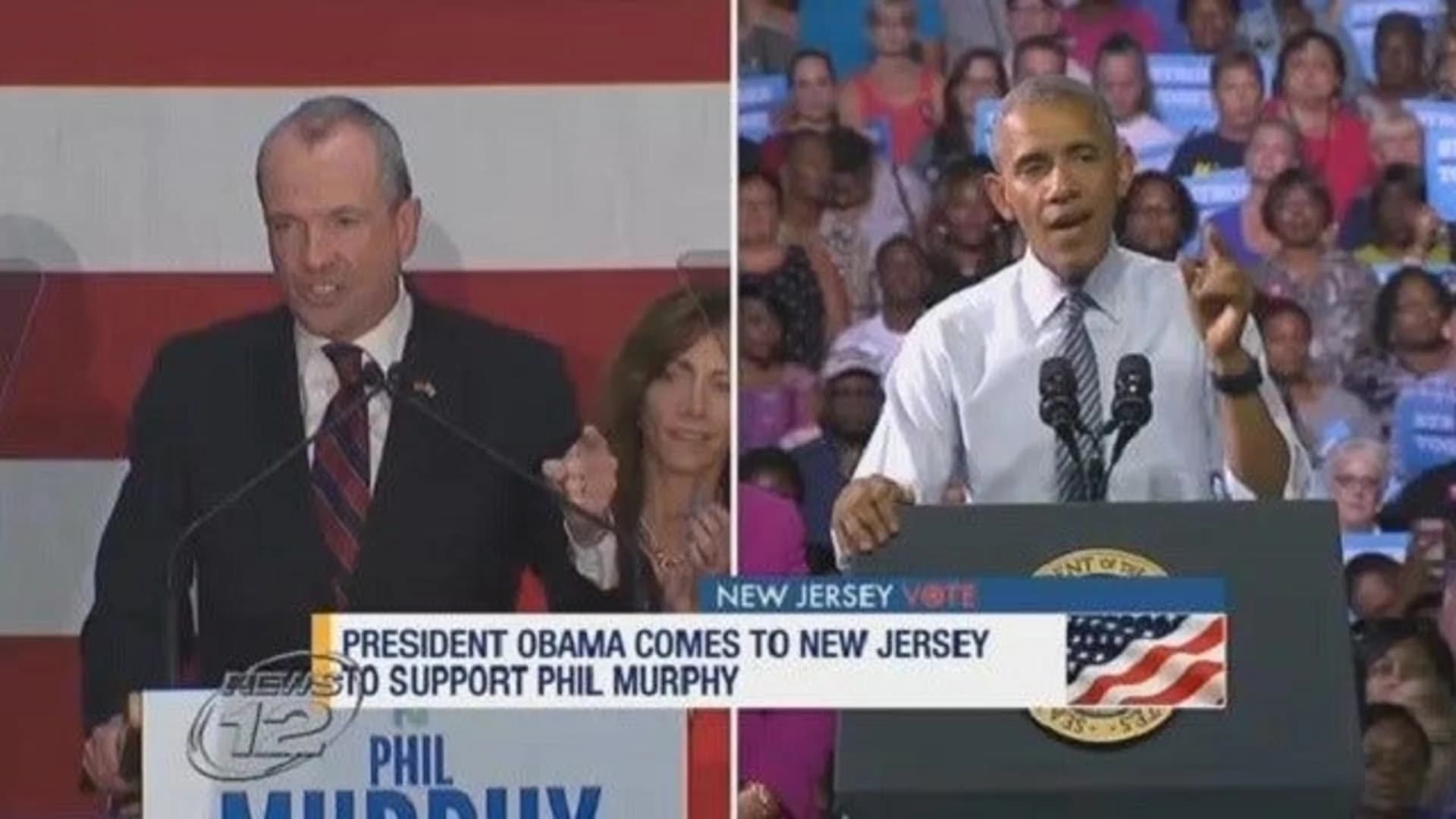 Former President Obama to campaign for Murphy in NJ