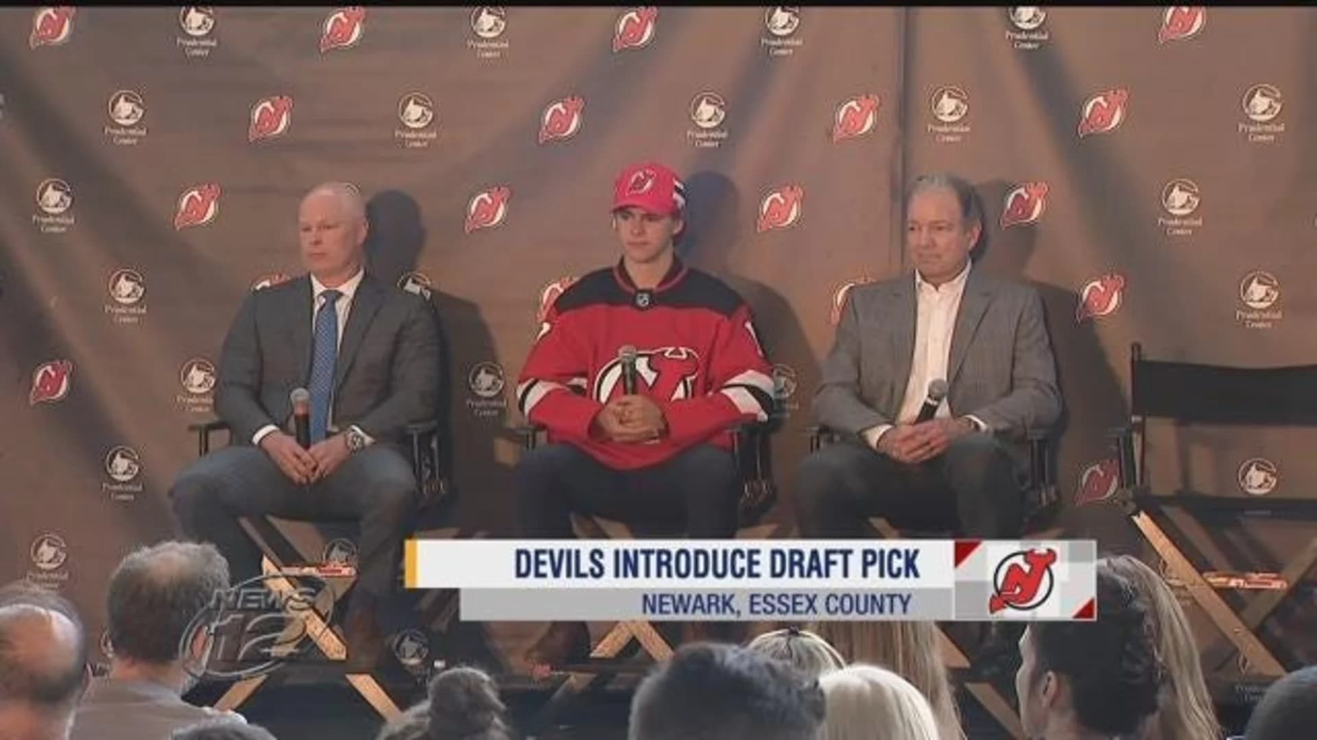 Devils introduce top draft pick Nico Hischier