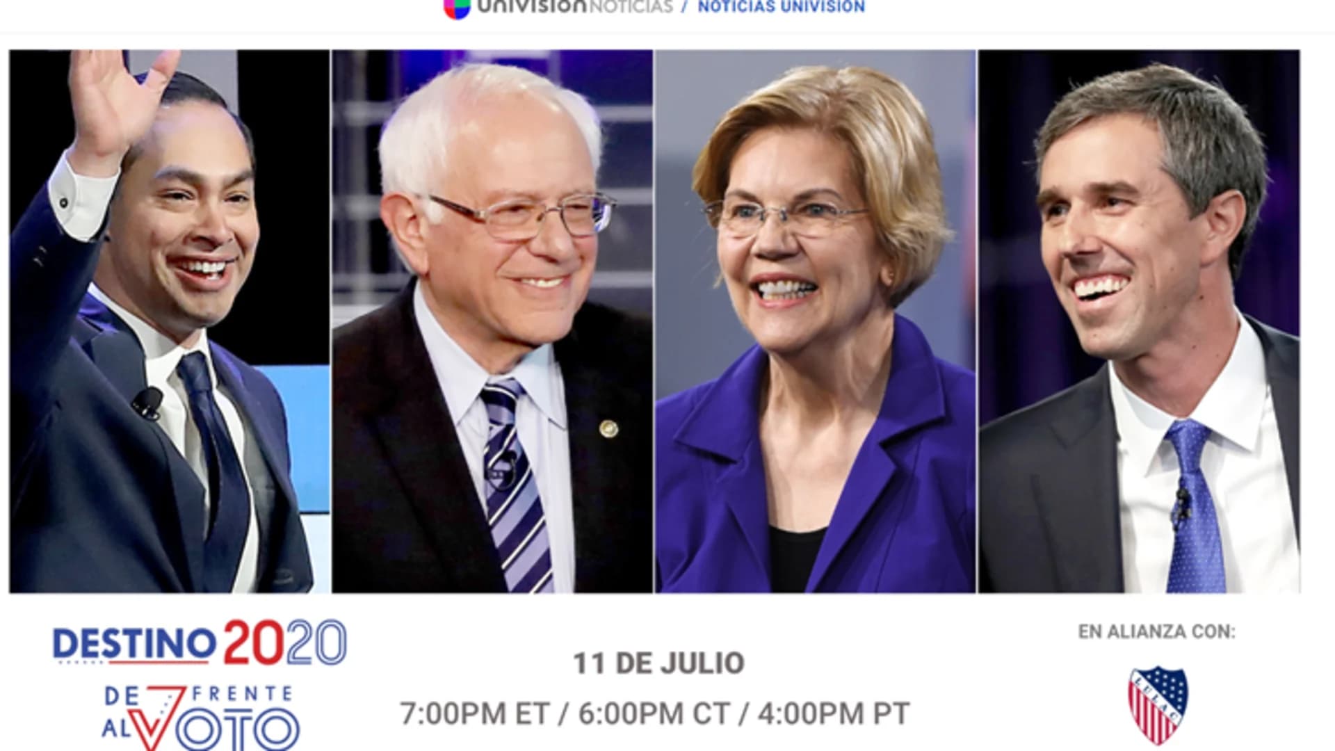 Univision presidential town hall from Milwaukee - Live Video