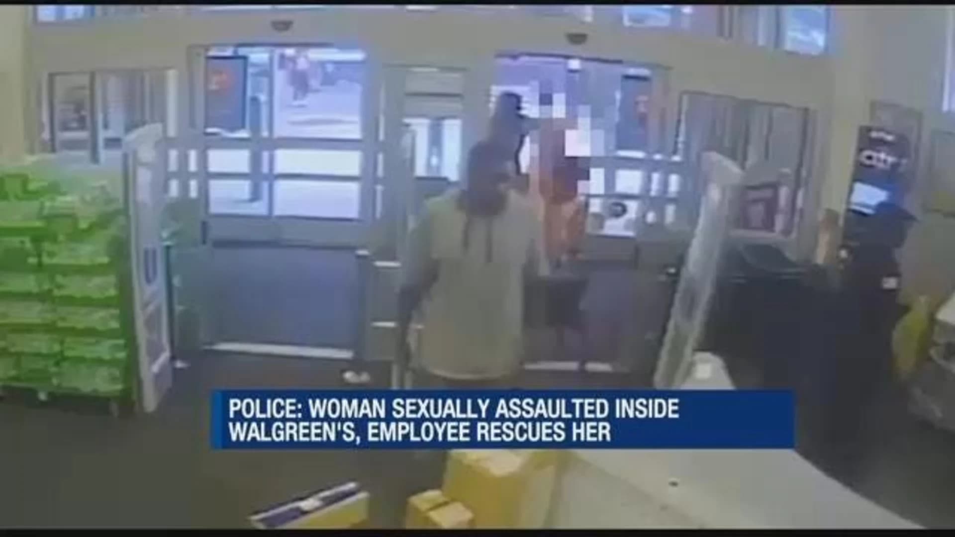Walgreens employee thwarts sex assault inside store