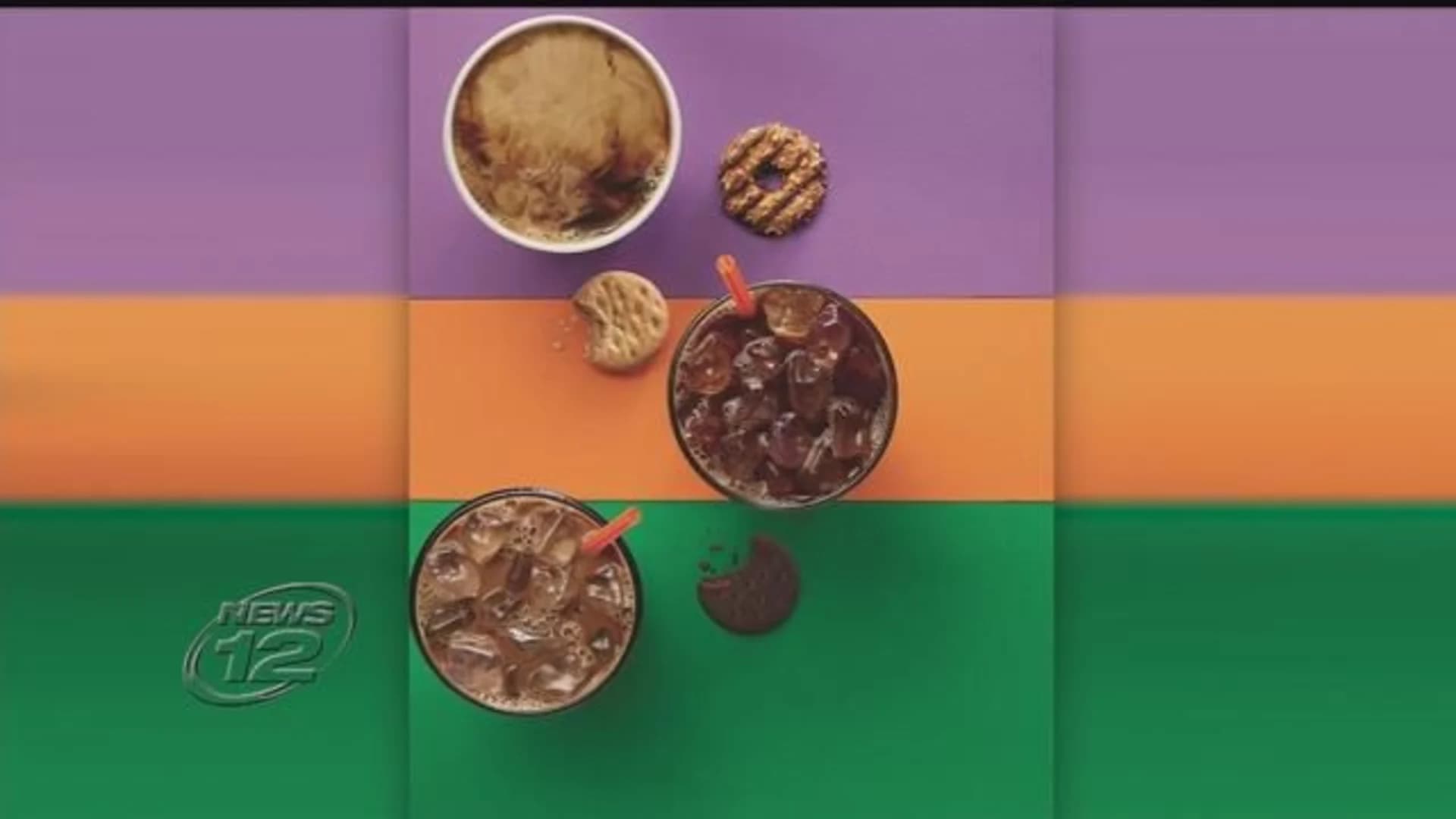 Dunkin' Donuts unveils Girl Scout cookie coffee