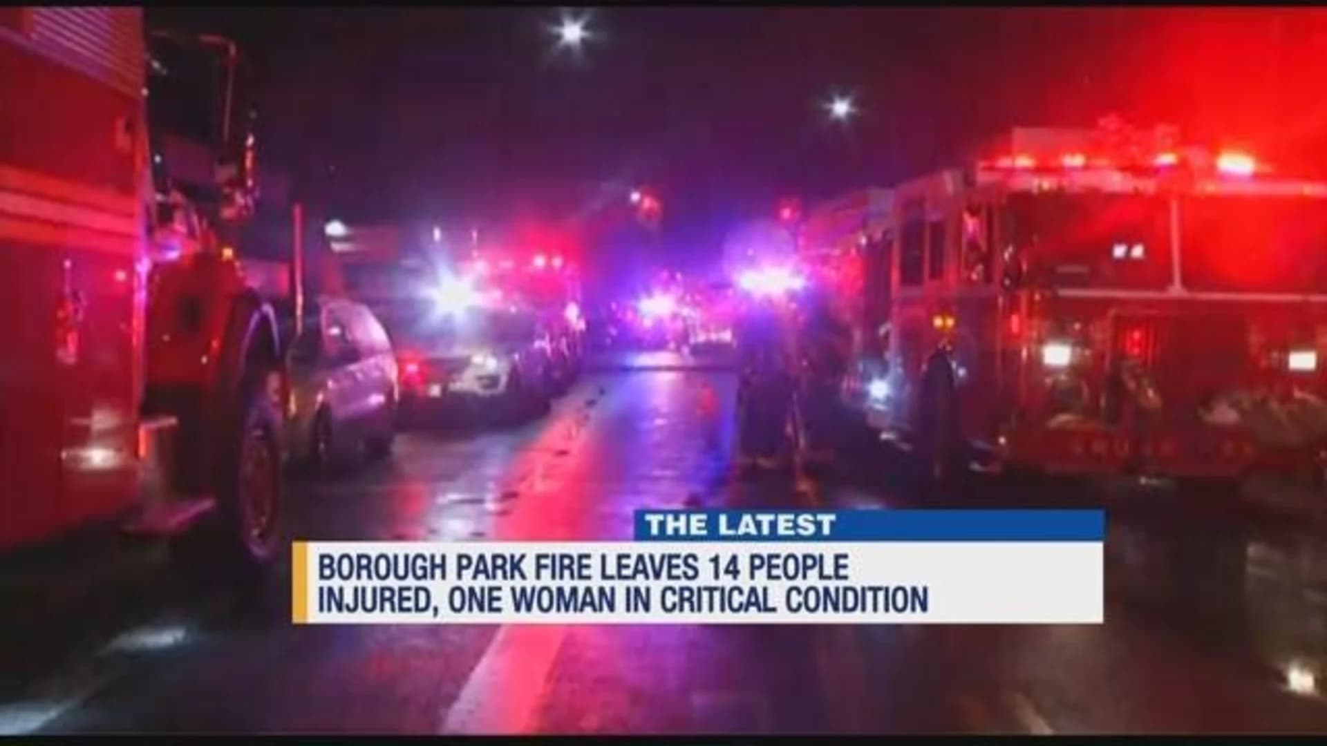 14 injured in 3-alarm Borough Park fire