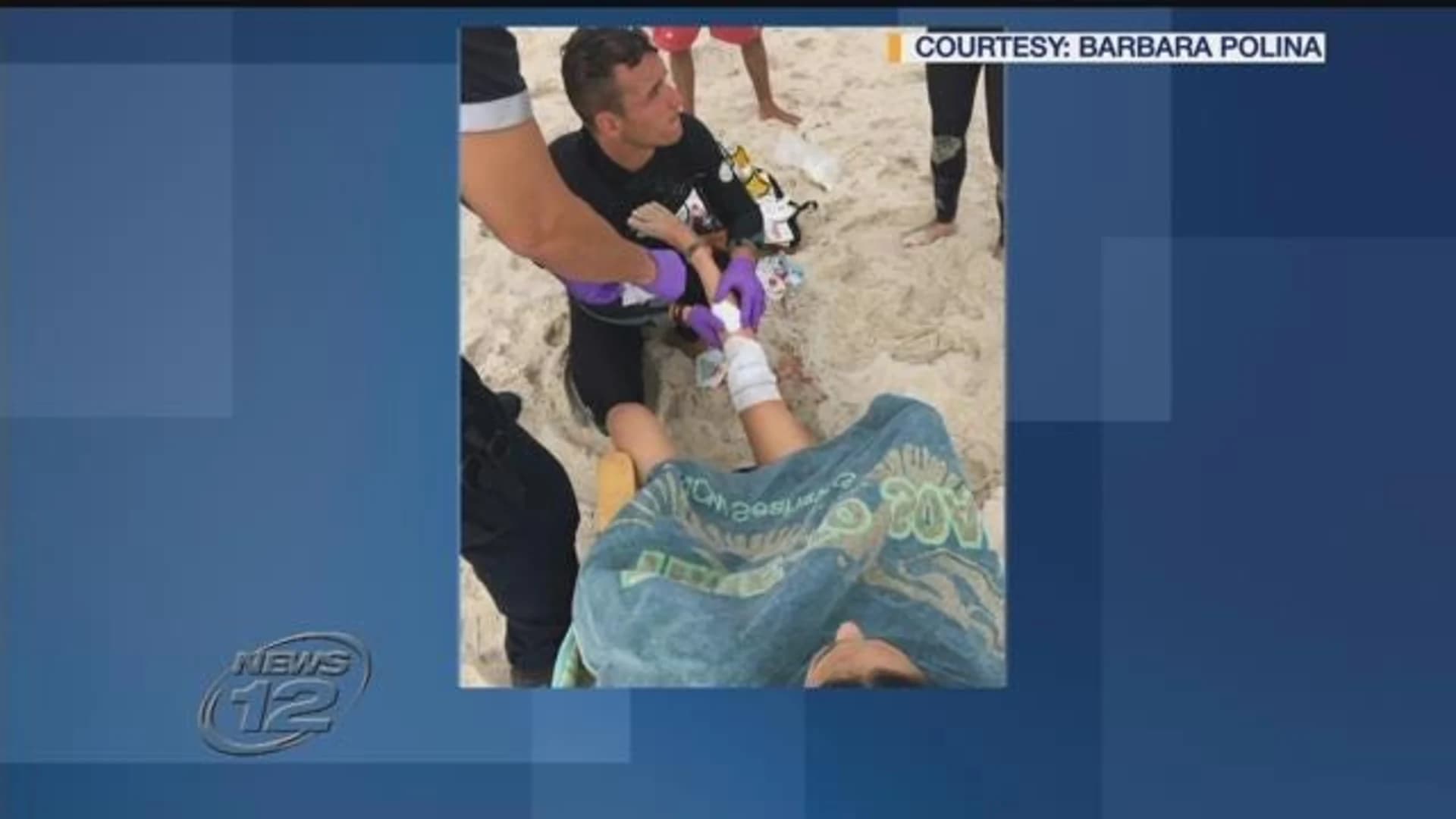 2 children bitten in possible shark attacks while swimming off Long Island