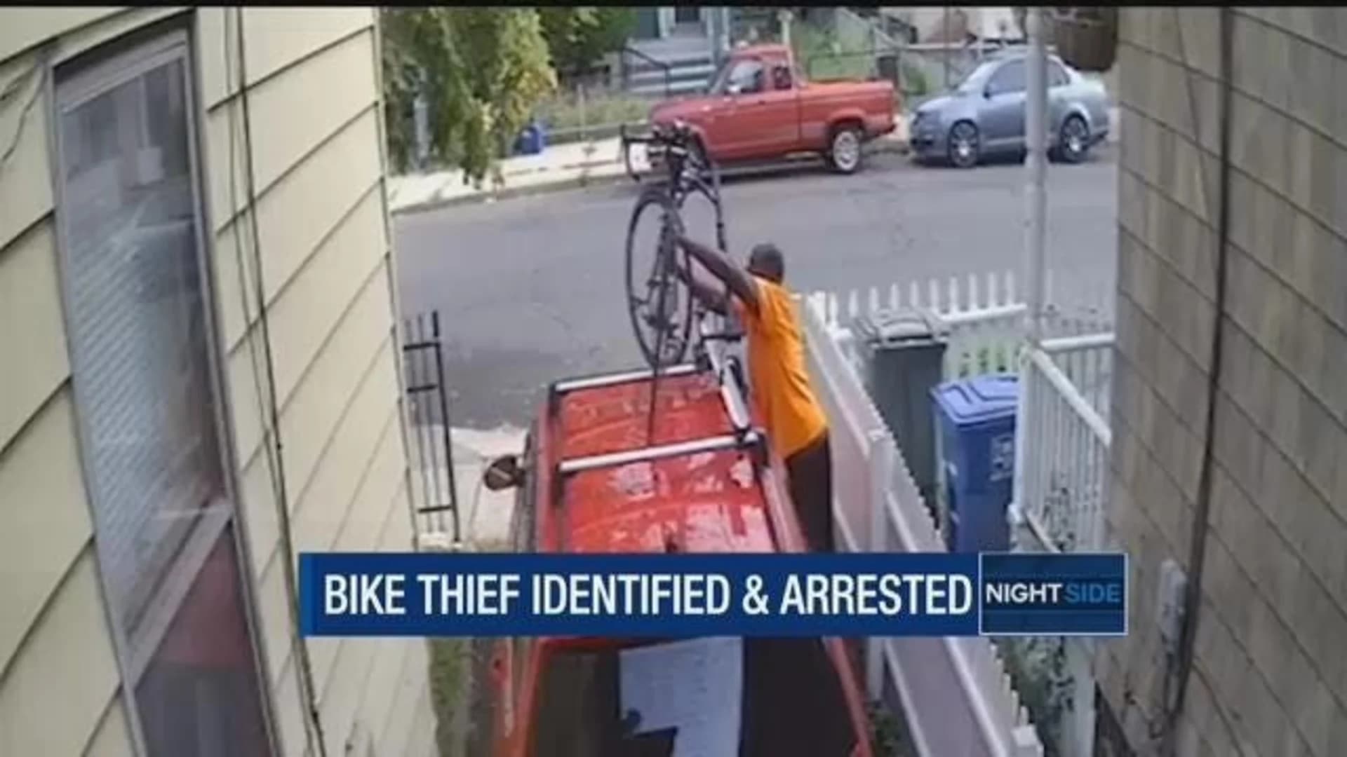 Alleged bike thief busted in Bridgeport