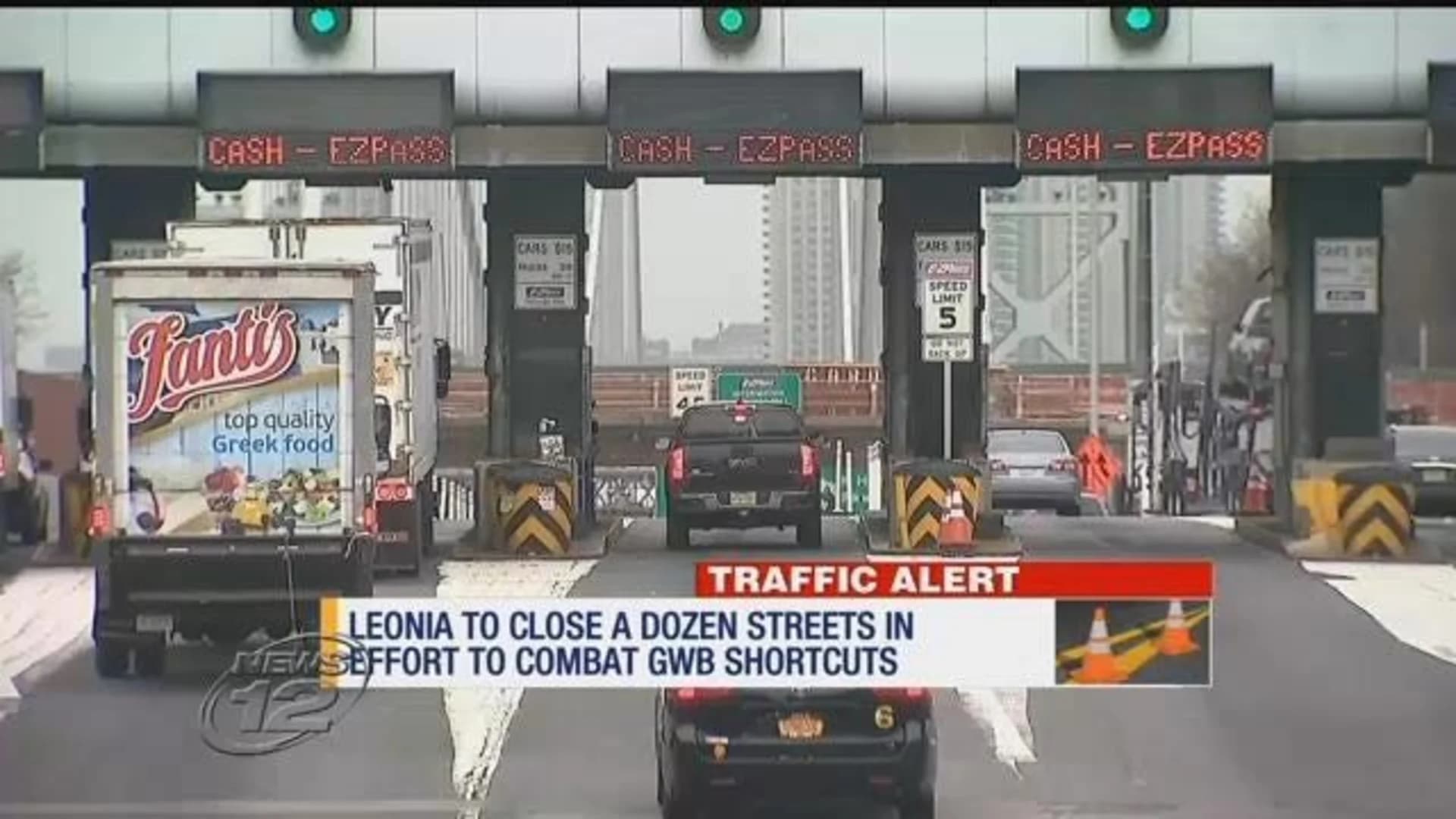 Leonia officials to close side roads to GWB to non-residents