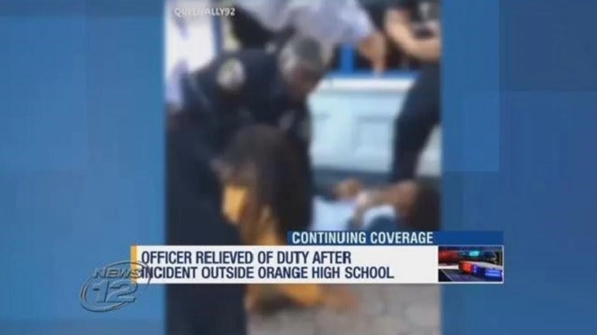 Officer relieved of duty following altercation outside Orange HS