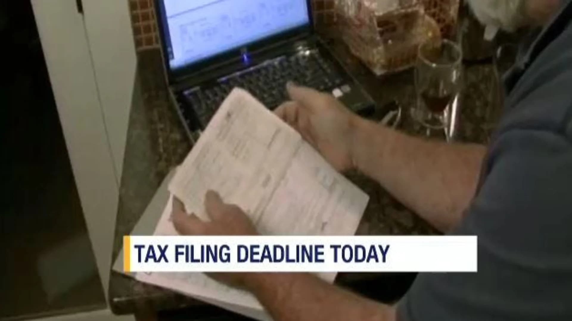 Tax-filing deadline is Tuesday night