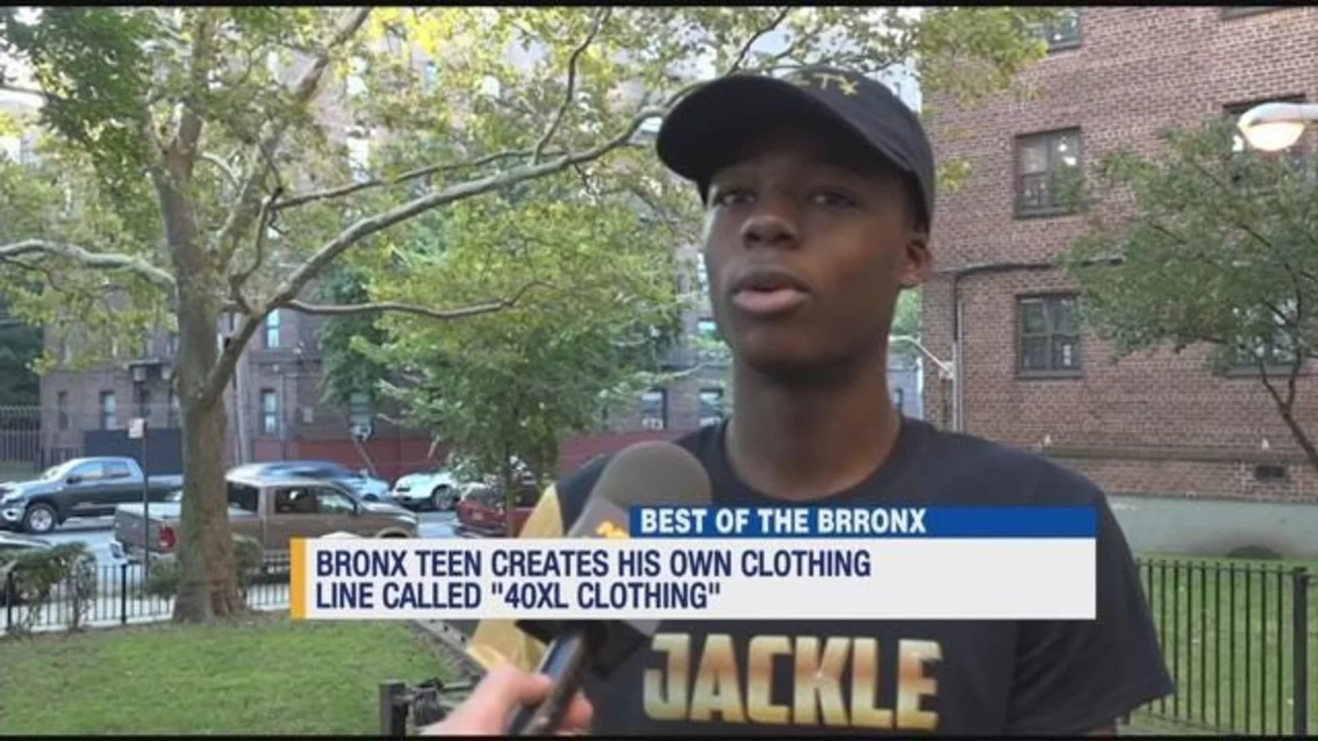 Bronx teen makes name for himself in fashion industry