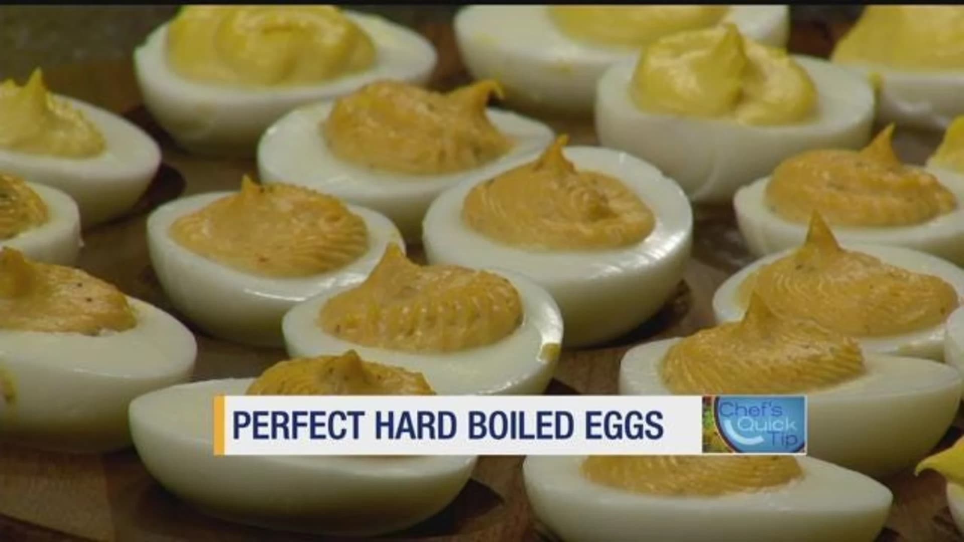 Chef's Quick Tip: Hard boiled eggs