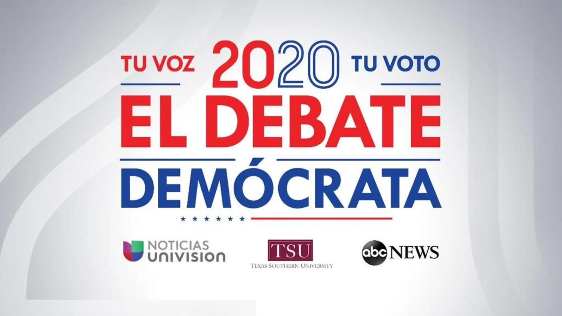 UNIVISION/News 12 Special: Democratic debate live from Houston