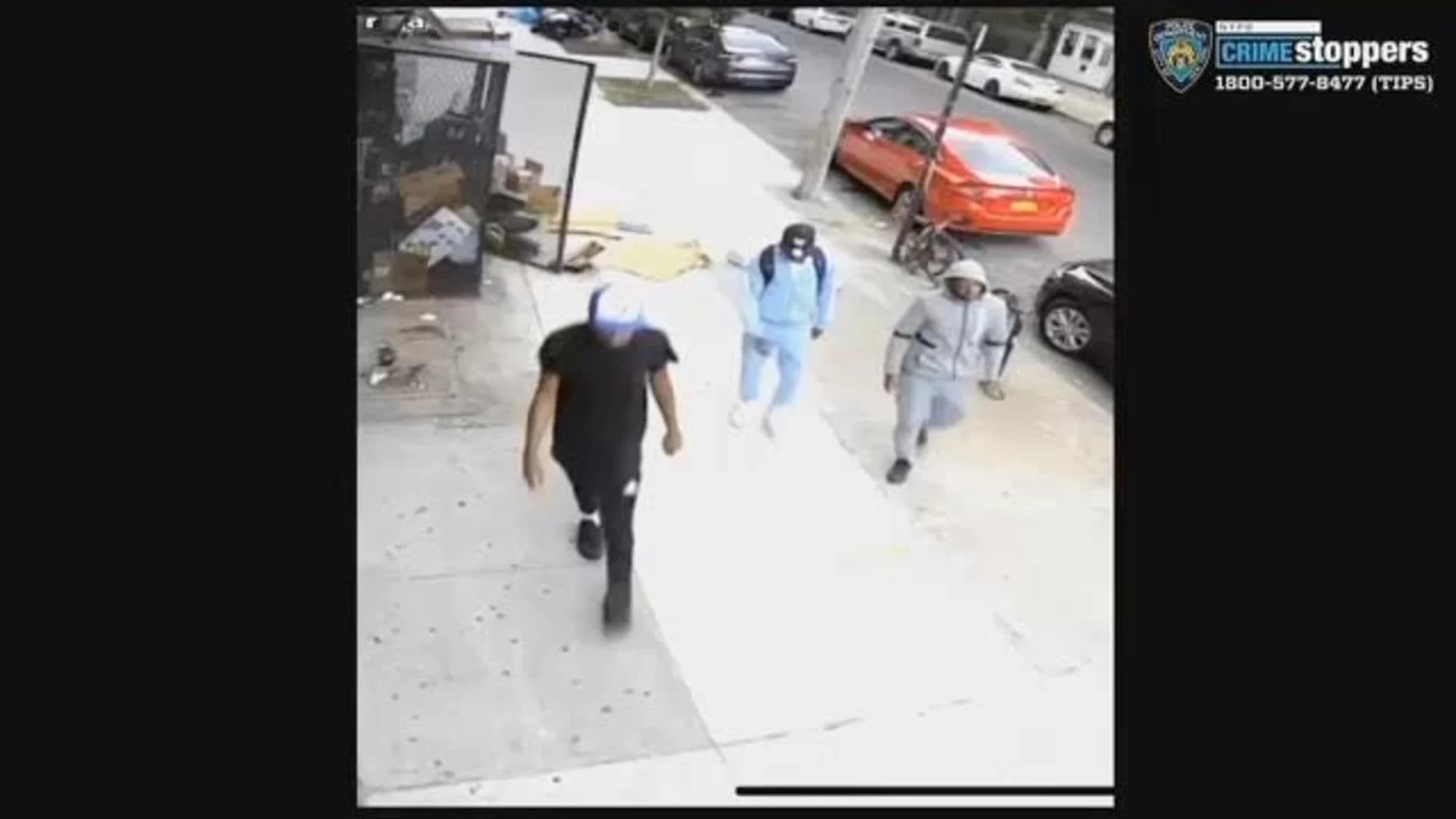 NYPD: 5 men wanted for firing off shots on Crown Heights street